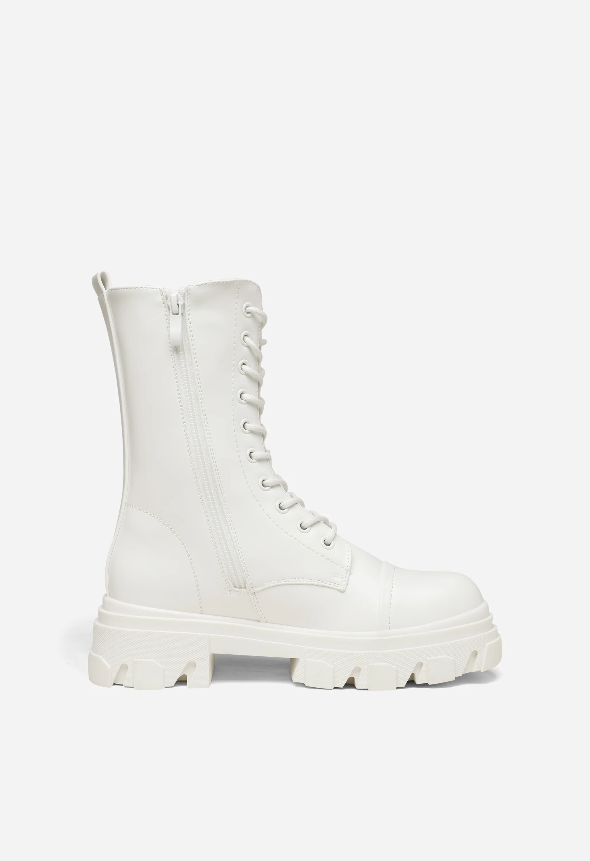 Mid Calf Combat Boot - Image 4
