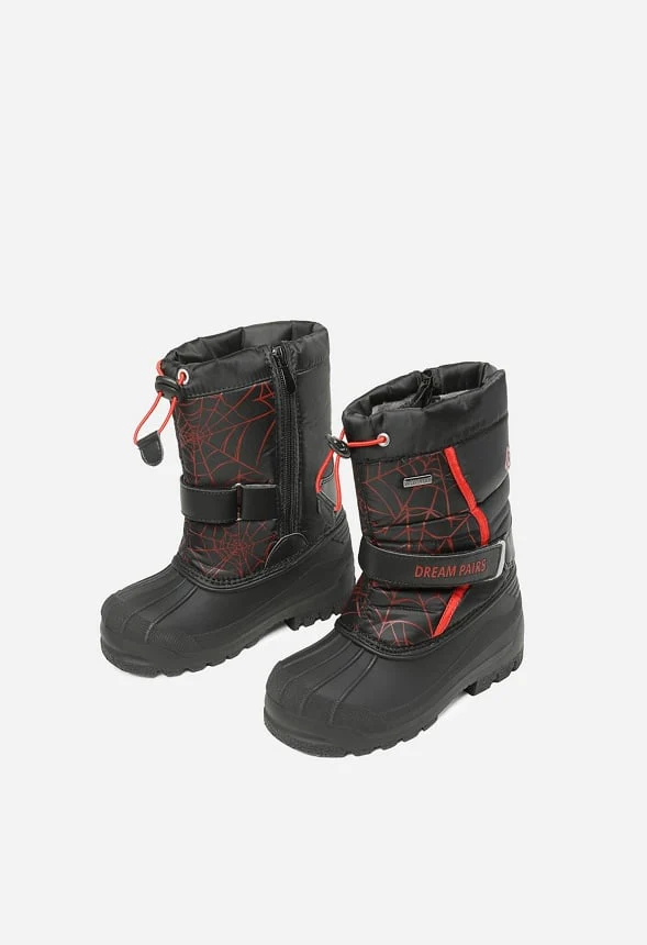 Boys Mid Calf Girls & Boys Waterproof Snow Boots - Image 2