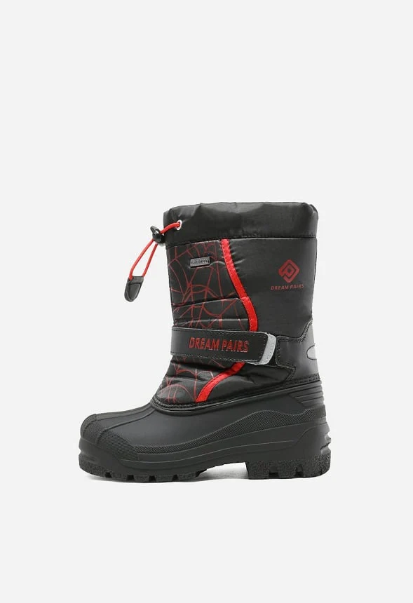 Boys Mid Calf Girls & Boys Waterproof Snow Boots - Image 3