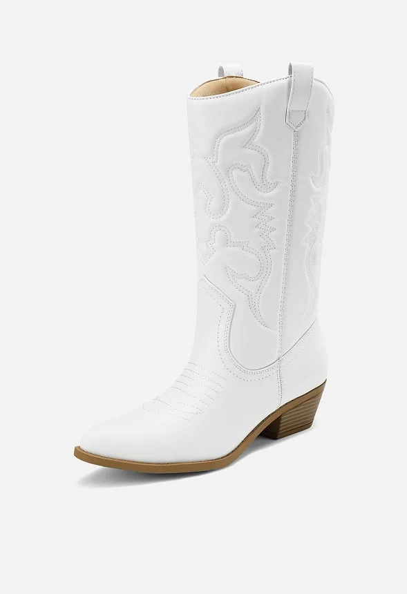 Mid Calf Western Cowboy Boot - Image 3