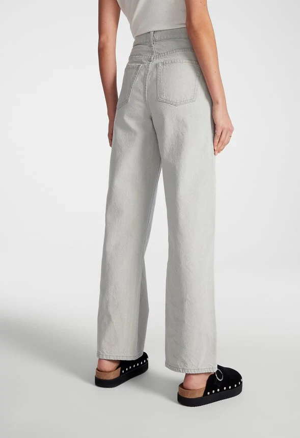 Mid Rise Slouch Boyfriend Jeans - Image 2