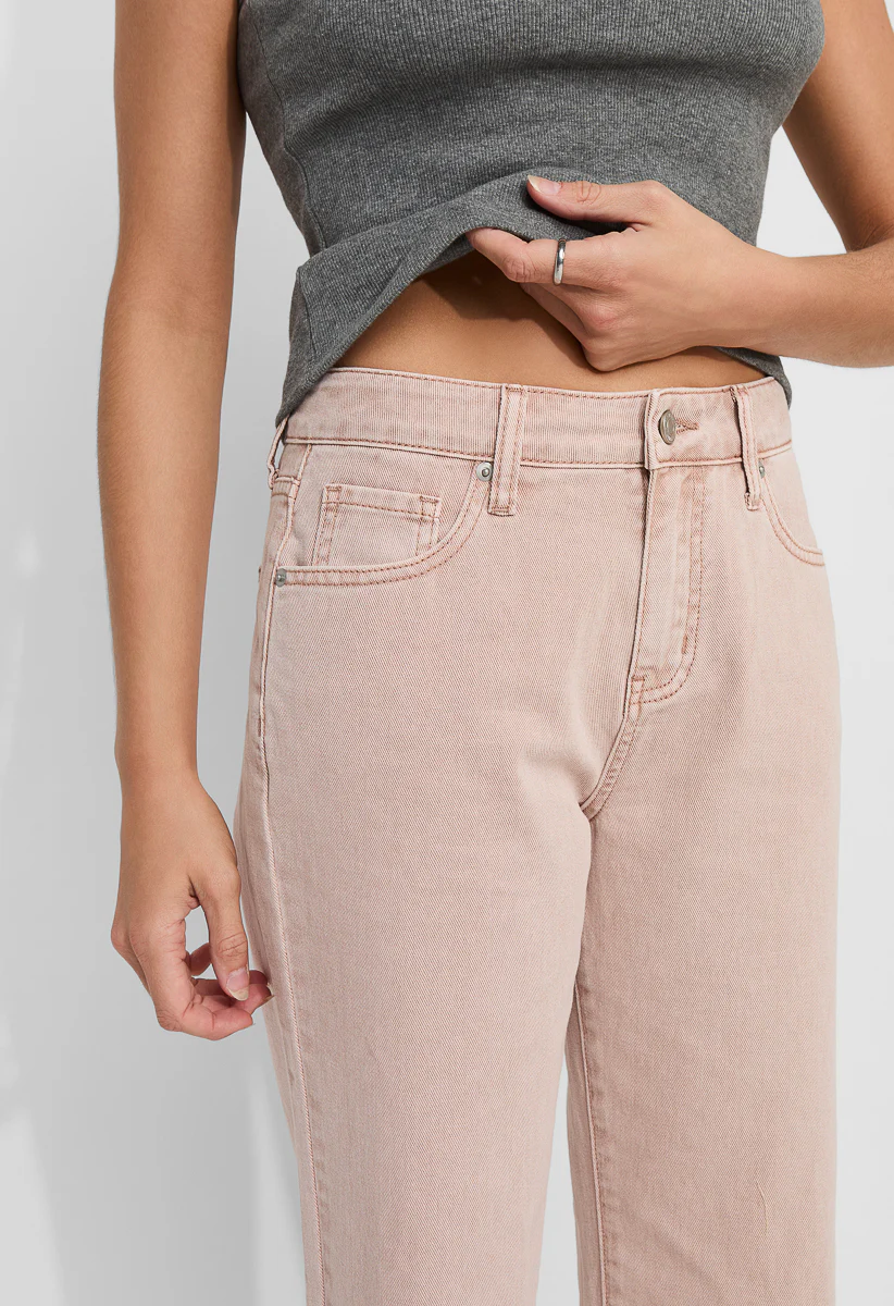Mid Rise Wide Leg Slouch Denim - Image 5