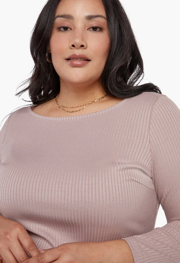 Midi Knit Dress - Image 4