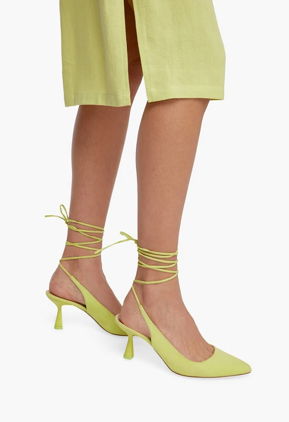 Milly Ankle Tie Pump - Image 2