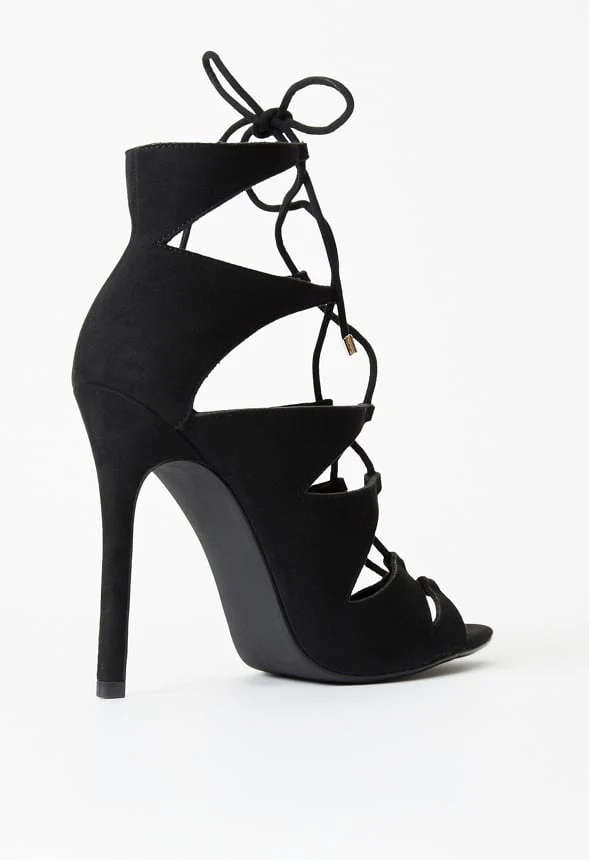 Mina Stiletto Cage Bootie - Image 3
