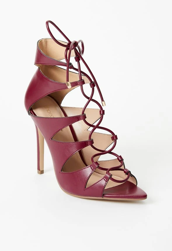 Mina Stiletto Cage Bootie - Image 2