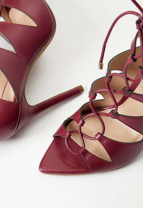 Mina Stiletto Cage Bootie - Image 6