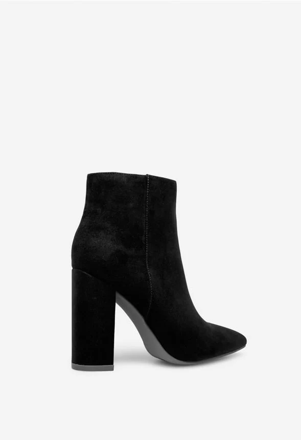 Minda Block Heel Bootie - Image 4