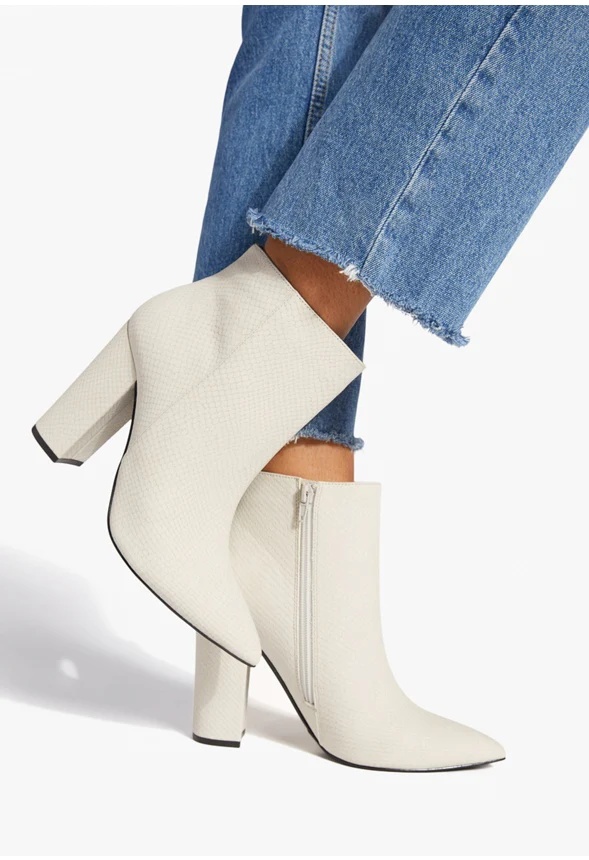 Minda Block Heel Bootie - Image 2
