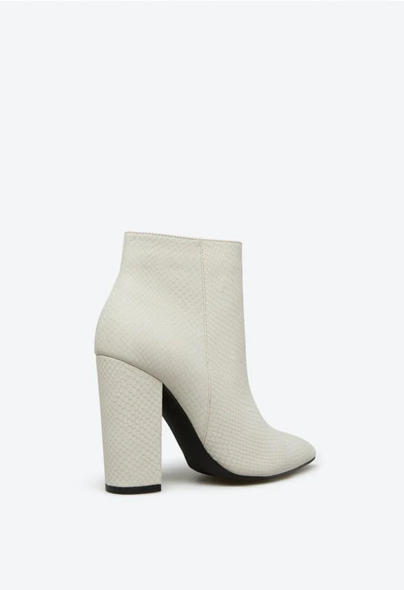 Minda Block Heel Bootie - Image 4