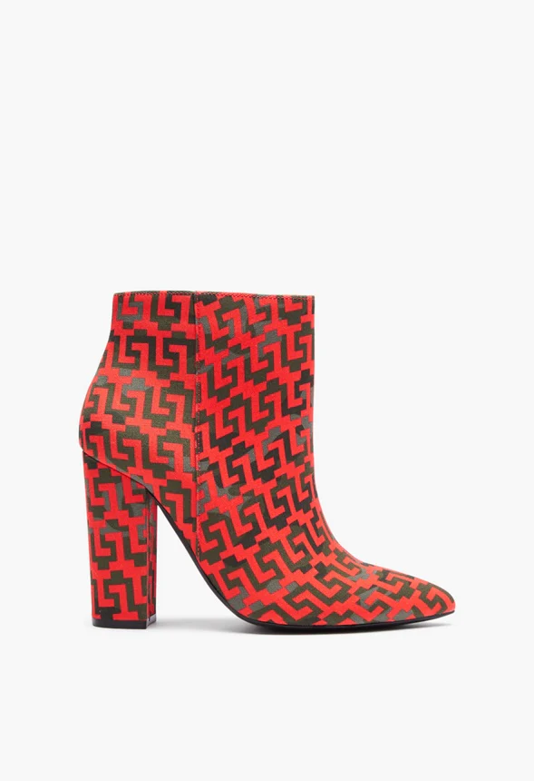 Minda Block Heel Bootie - Image 3