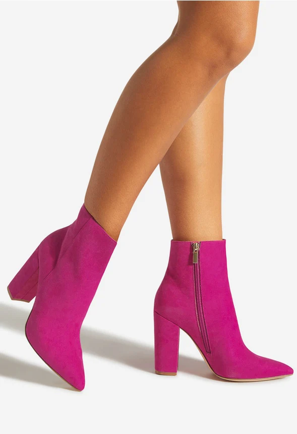 Minda Block-Heel Bootie - Image 2