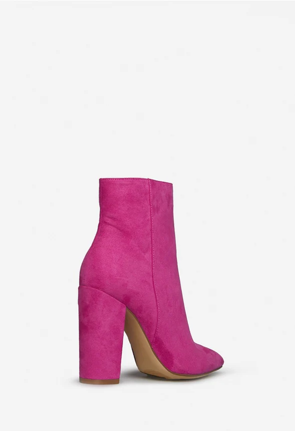 Minda Block-Heel Bootie - Image 4