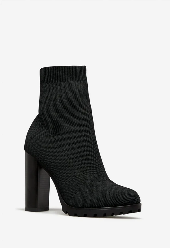 Minetta Block Heeled Bootie - Image 2