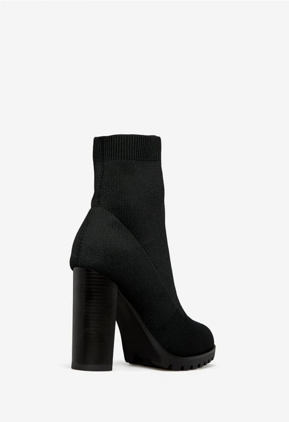 Minetta Block Heeled Bootie - Image 3
