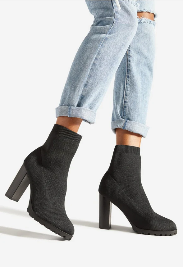 Minetta Block Heeled Bootie - Image 5