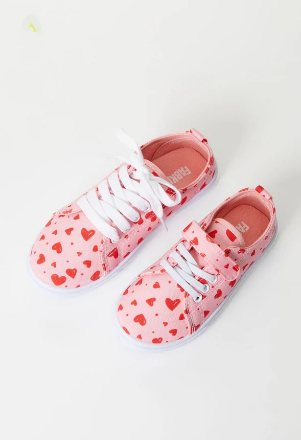Mini Heart Lace Up Sneaker - Image 8