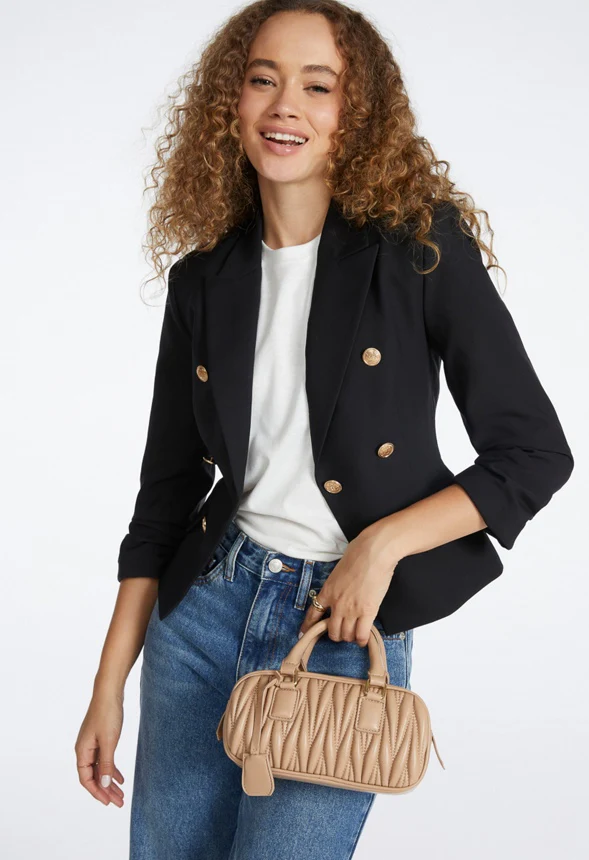 Mini Pleated Bowling Bag - Image 2