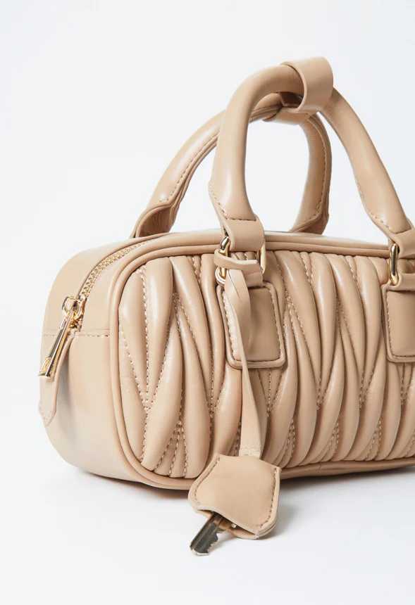 Mini Pleated Bowling Bag - Image 5