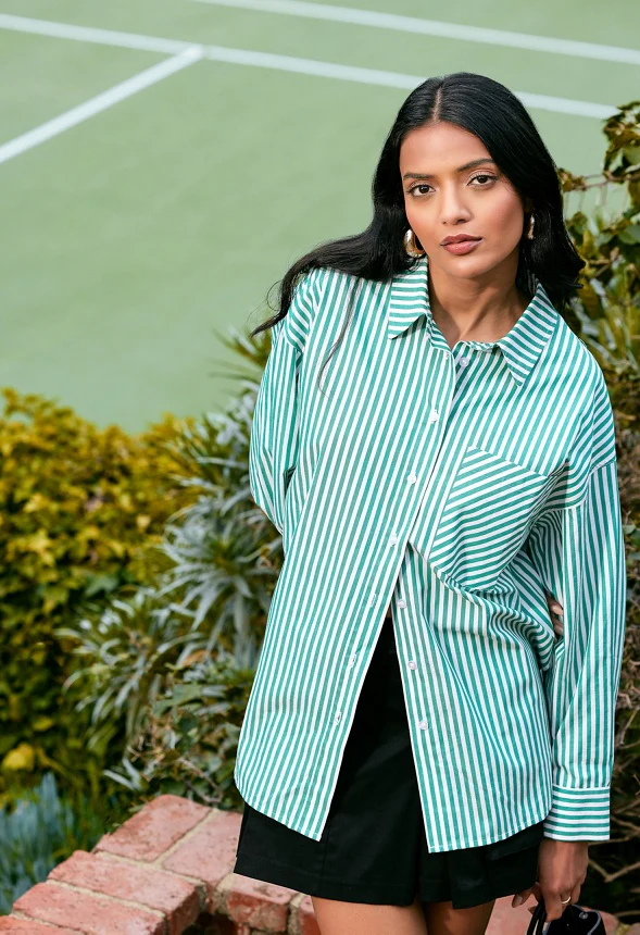 Mini Pleated Utility Skirt - Image 10