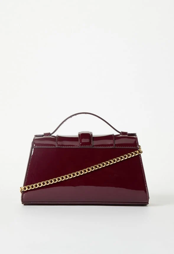 Mini Structured Crossbody With Chain - Image 3
