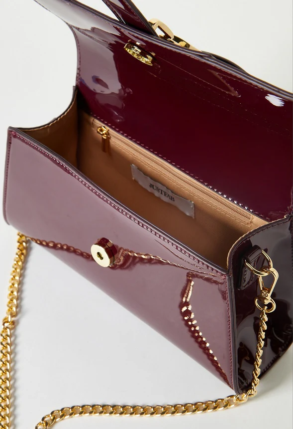 Mini Structured Crossbody With Chain - Image 6