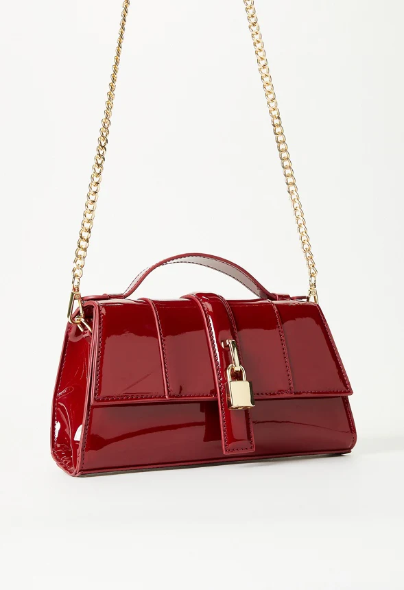 Mini Structured Crossbody With Chain - Image 3