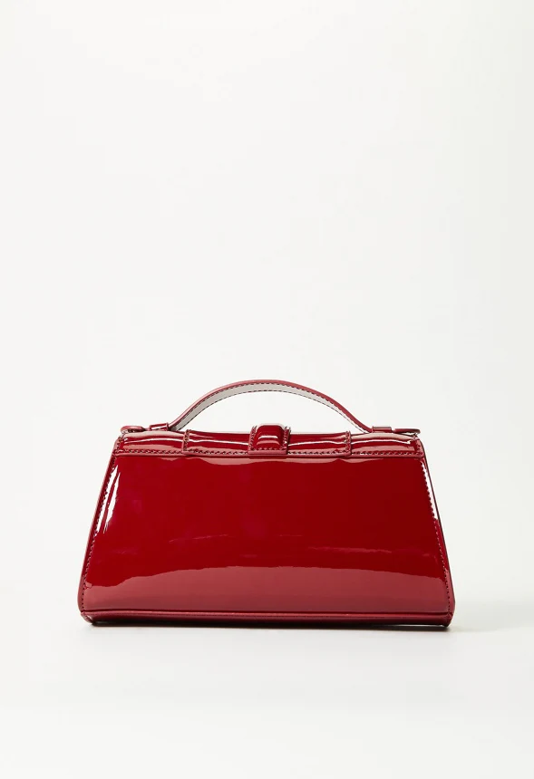 Mini Structured Crossbody With Chain - Image 4