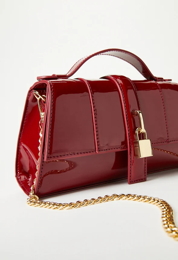 Mini Structured Crossbody With Chain - Image 5