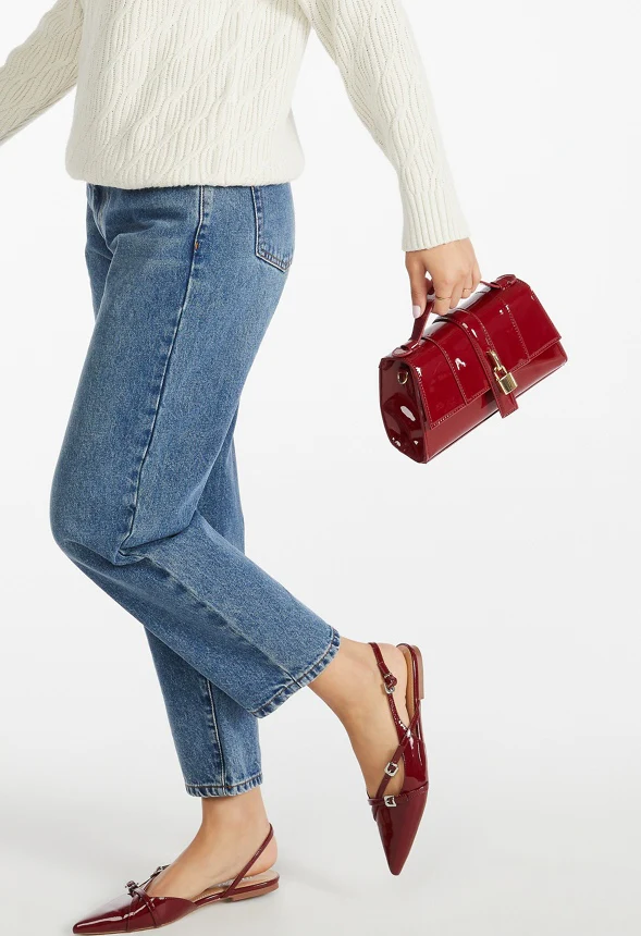 Mini Structured Crossbody With Chain - Image 8