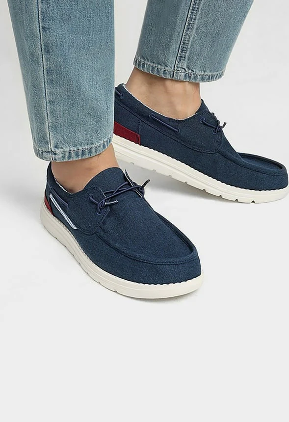 Men's Slip On Canvas Loafer - Image 2