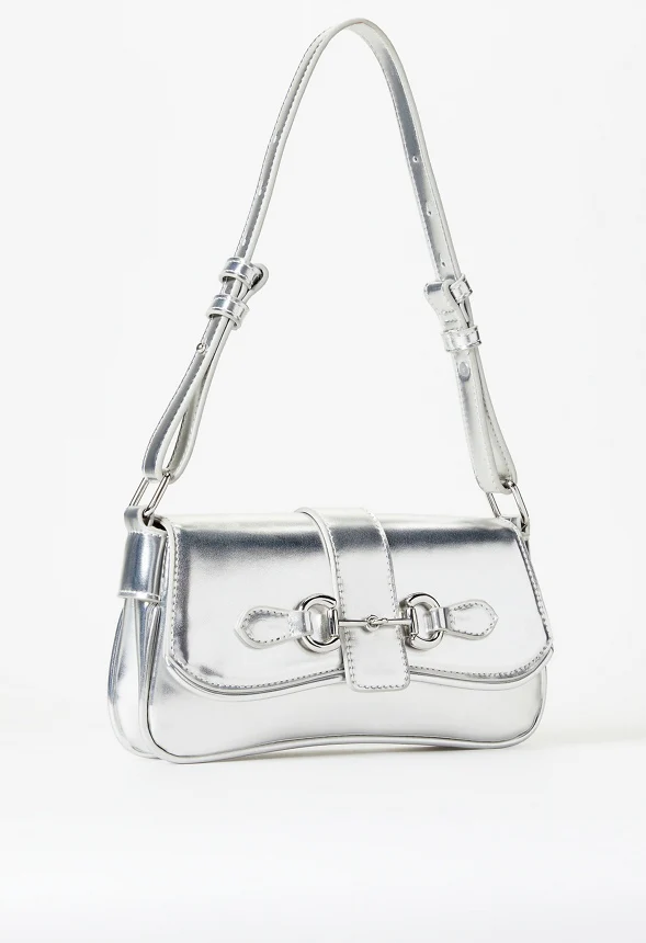 Modern Horsebit Shoulder Bag - Image 4