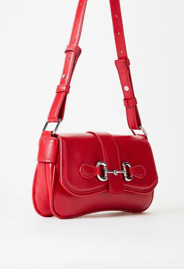Modern Horsebit Shoulder Bag - Image 4