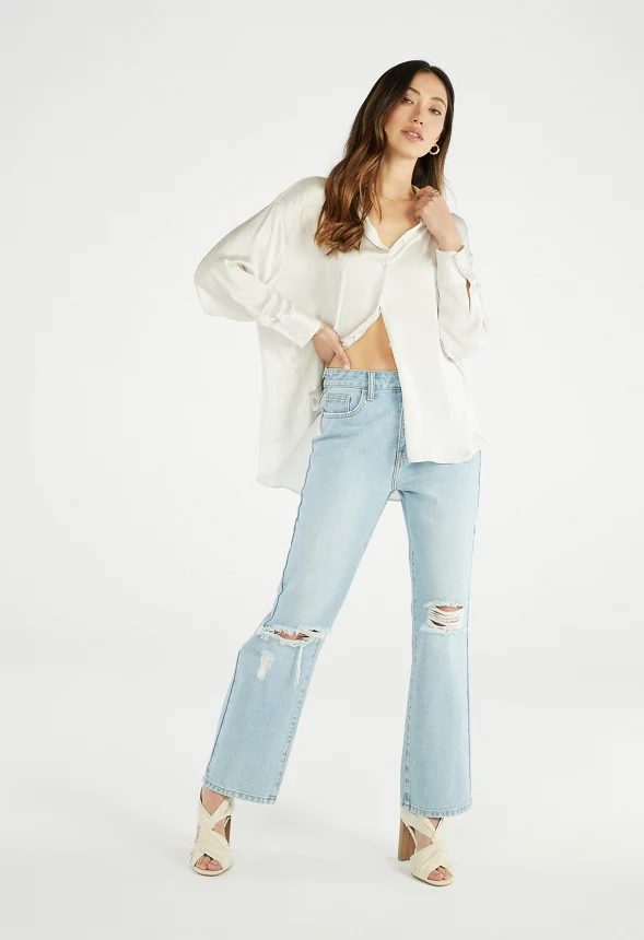 Molly 90's Straight Leg Jeans - Image 4
