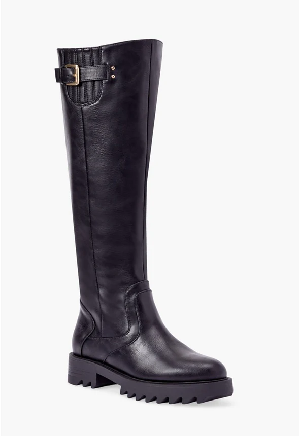 Morgane Tall Moto Boot - Image 5
