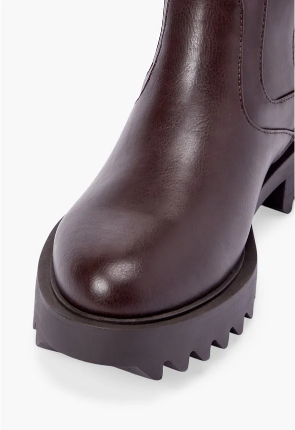 Morgane Tall Moto Boot - Image 4
