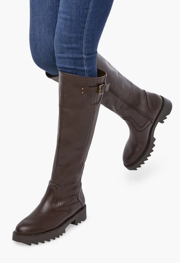 Morgane Tall Moto Boot - Image 5