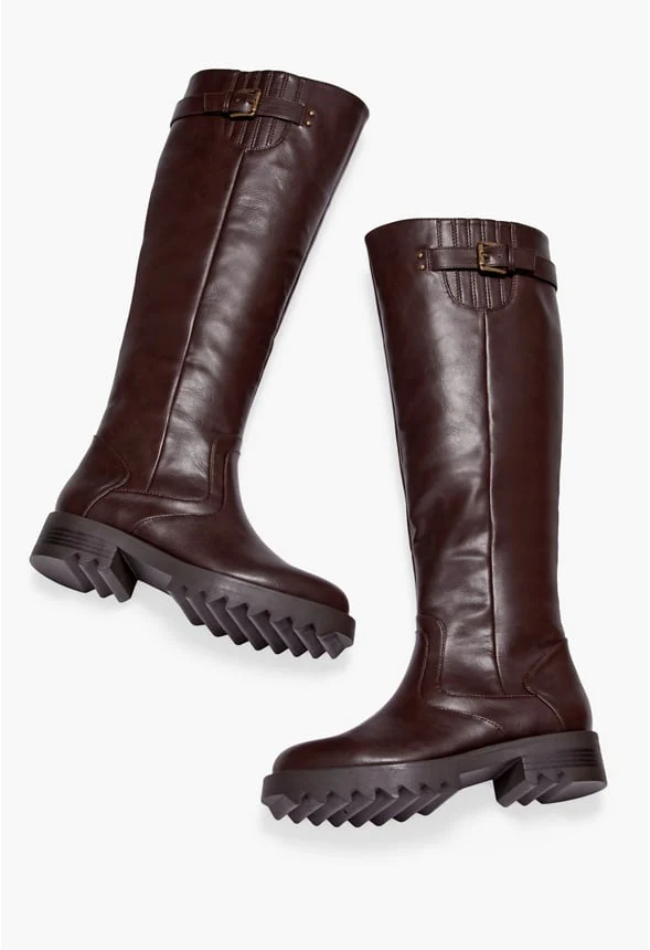 Morgane Tall Moto Boot - Image 6