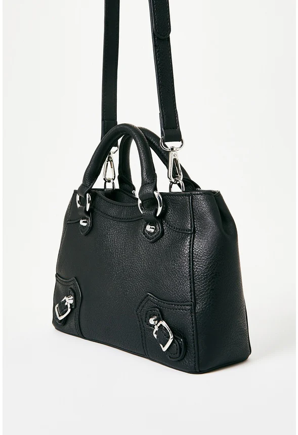 Moto Buckle Crossbody - Image 4