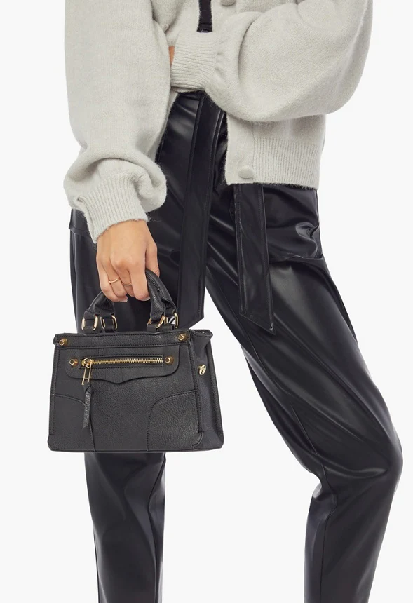 Moto Crossbody With Buckles - Image 3
