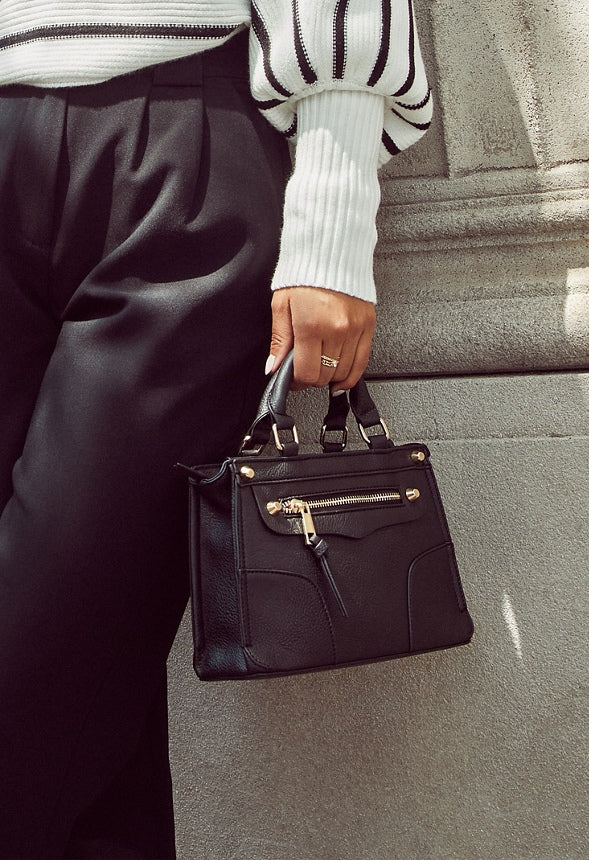 Moto Crossbody With Buckles - Image 4