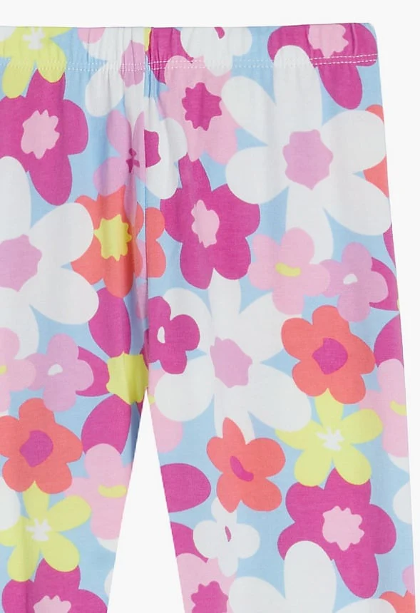 Multi Floral Spring Legging - Image 2