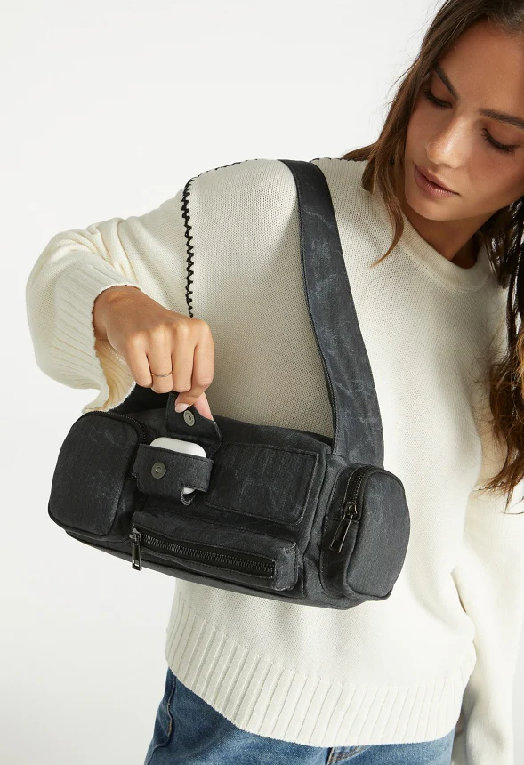Multi Pocket Shoulder Bag - Image 2