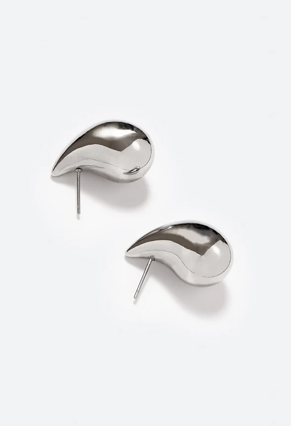 Mya Molten Teardrop Earrings - Image 3