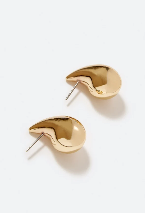 Mya Molten Teardrop Earrings - Image 3
