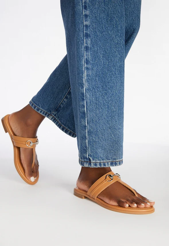 Nadia Flat Thong Sandal - Image 2