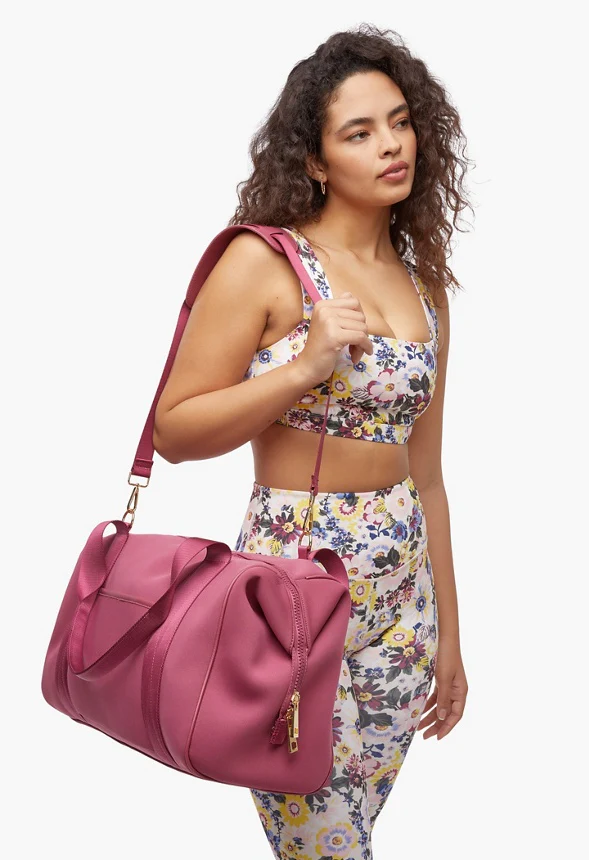 Neoprene Gym Bag with Front Slip Pocket - Image 3