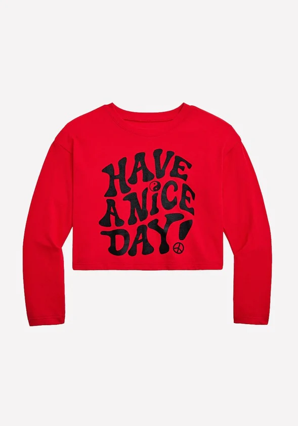 Nice Day Boxy Crop Tee - Image 2