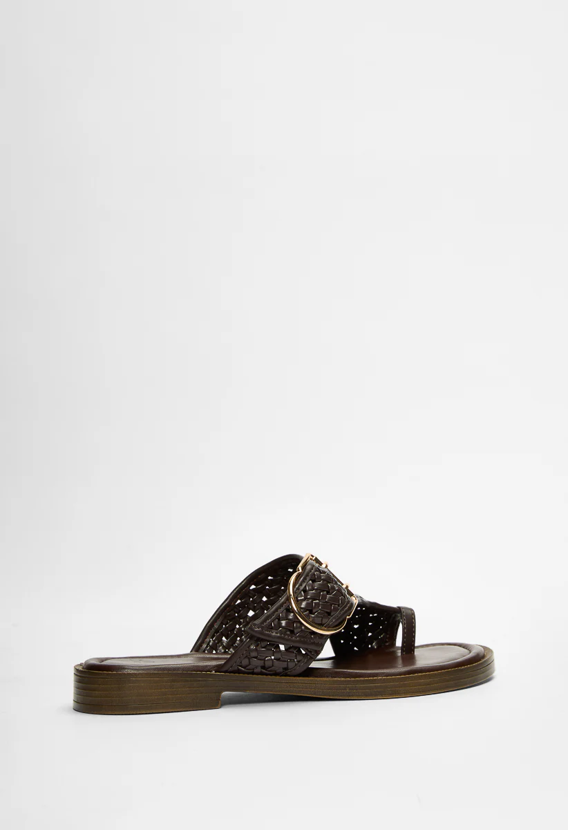 Nina Flat Sandal - Image 4