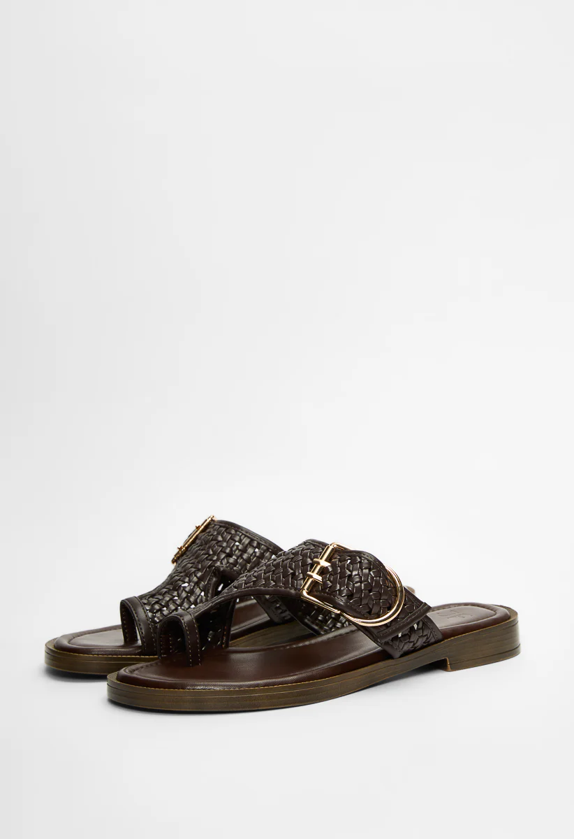Nina Flat Sandal - Image 5